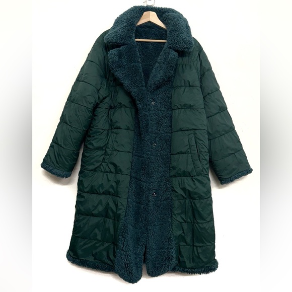 Essentiel Antwerp “Alexander” Convertible Reversible Coat – Deep Teal Size 8 - Picture 7 of 15